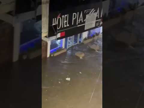 Tormenta tropical Melissa provoca graves inundaciones en Maicao, La Guajira.  #noticias #ultimahora