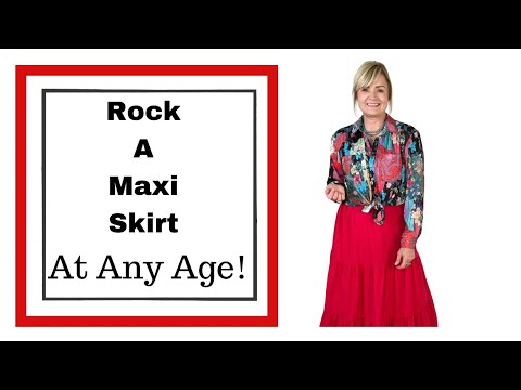 Maxi Skirt Styling Tips for Women 50+: The Hidden Secrets
