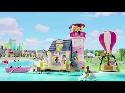 Lego Friends - Heartlake Lighthouse - 41094 & Hot Air Balloon - 41097