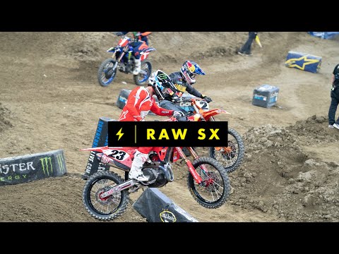 Raw Clips Of 450 A Group Free Practice At The 2023 Indianapolis Supercross