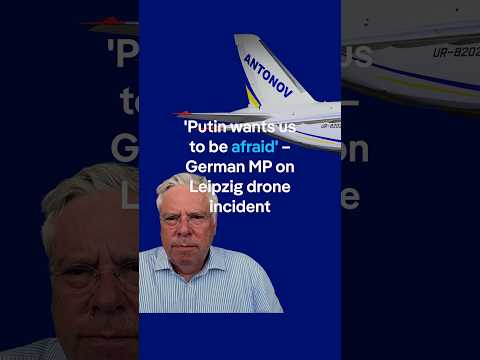 Putin wants us to be afraid' - German MP on Leipzig drone incident | DW News