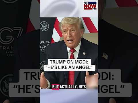 Trump On Modi: He Is Like An Angel!!