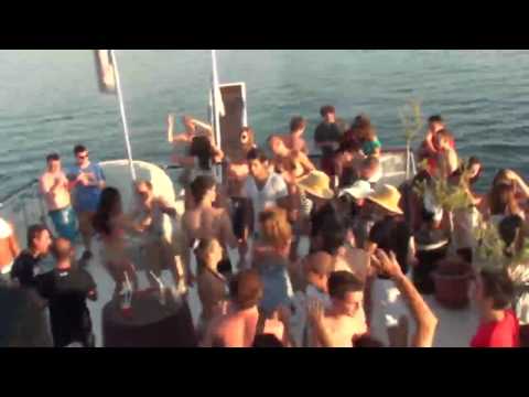 Denis Goldin @ Cruise w Booze Boat Party, Pula part 1