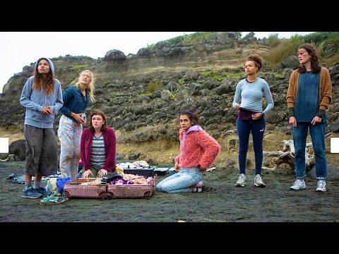 A group of teenage girls survive a plane crash and end up stranded on a deserted island
