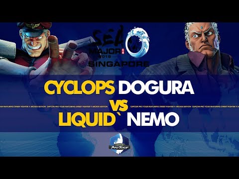 Cyclops Dogura (M. Bison) vs Liquid` Nemo (Urien) - SEA Major 2019 Day 1 - CPT 2019