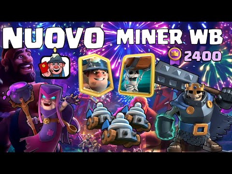 il DECK più STRAVAGANTE con MINER e SPACCAMURO! *Partita Vs Top 1 al Mondo* - Clash Royale