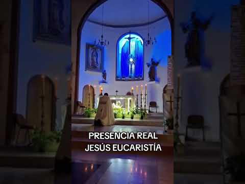 Presencia real, amor de los amores... Jesús Eucaristía, Jesús el pan de vida - #horasanta #adoracion