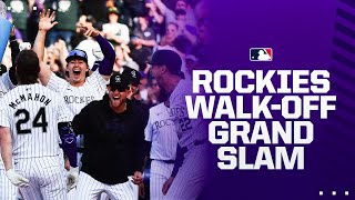 Rockies crush an unbelievable WALK-OFF GRAND SLAM!! 😲