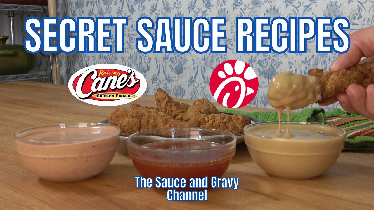 3 Famous Sauce Copycats Cane’s + Chick fil A You Can Make at Home