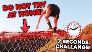 EXTREME 7 SECONDS CHALLENGE!! (things got crazy...)
