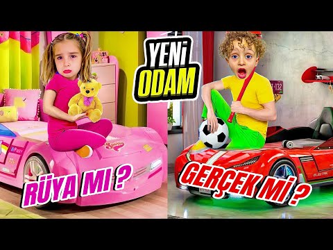 KUZEY ELİF’İN YENİ ODASI !! RÜYA MI GERÇEK Mİ KUZEY ELİF !?