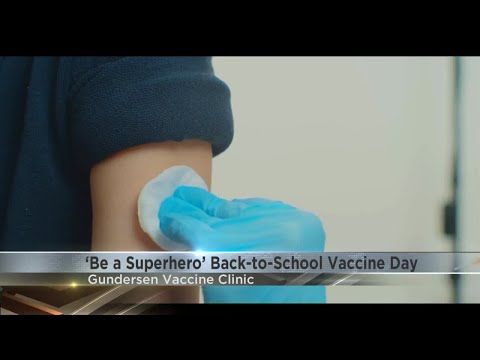 Gundersen Vaccine Clinic hosting ‘Be a Superhero’ back-to-school vaccine day