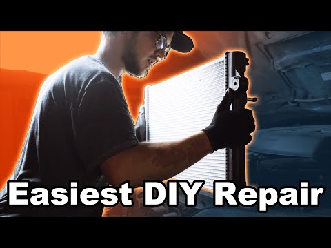 How to replace the radiator in a v6 4th gen 4Runner and 2nd Gen Tacoma