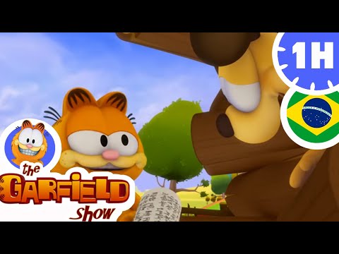 GARFIELD É DA CIDADE OU DO CAMPO?! 🐱🤔🌆🌾 — COMPILAÇÃO DA 1ª TEMPORADA!