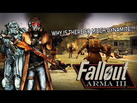 Arma 3 Fallout - The NCR Problem Solving With Dynamite