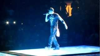 Jay Z &amp; Kanye West - Who Gon Stop Me Live @ Madison Square Garden HD