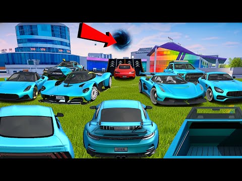 Testing Every Blue Car on the Deadliest Ramp // Extreme Car Driving Simulator