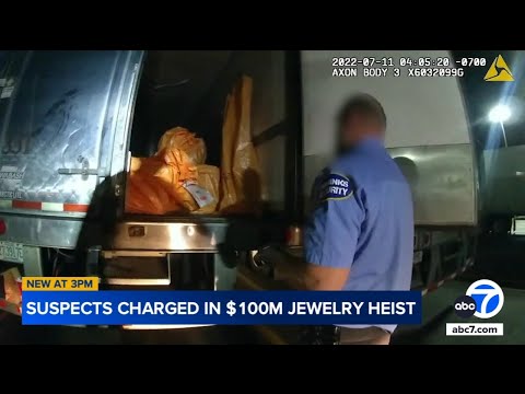 7 SoCal men charged in $100M Brinks truck heist, largest jewelry heist in US history