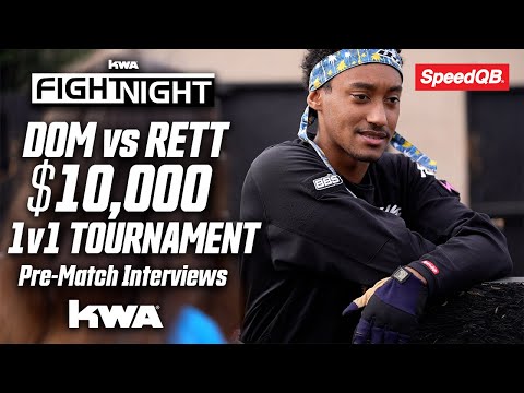 KWA $10K 1v1 Fight Night Pre-Match Interviews - SYG Dom vs Ranger Rett
