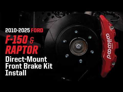 Wilwood Direct Mount Front Brake Kit Installation on 2010 - 2021 Ford F-150s Including Raptors