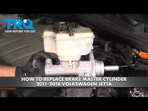 How to Replace Brake Master Cylinder 2011-2018 Volkswagen Jetta