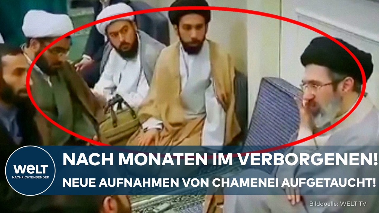 IRAN-KRIEG: Nach Monaten tauchen plötzlich rätselhafte neue Bilder von Mojtaba Chamenei auf!