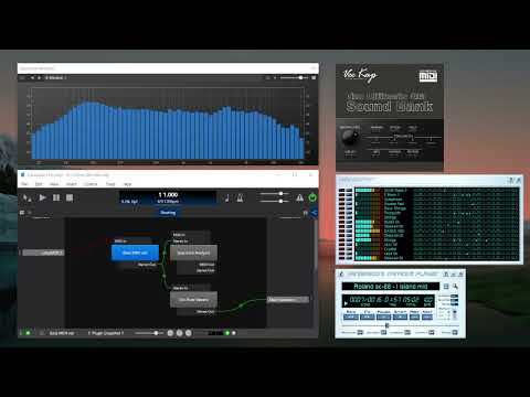 Roland SC 88 - L Island, factory MIDI played with The Ultimate GM Soundfont