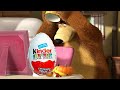 Маша и Медведь Яйца Киндер Kinder Masha i Medved Disney Peppa Pig ...