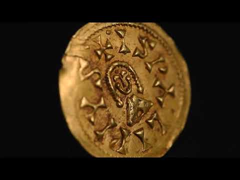 Coin, Spain, Siunthila, Tremissis, 621-631, Visigoth, EF(40-45), Gold