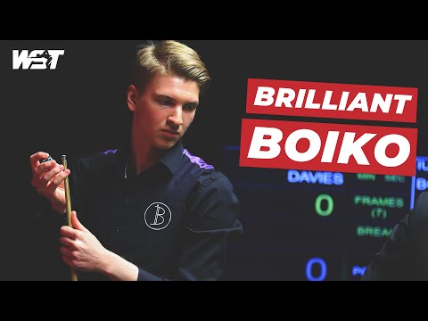 Cue Ball On A String 🧵 | Boiko Hits 90 Break In Win Over Davies | Q School [4-2, R3]