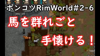 【Rimworld】ポンコツが見守るRimWorld　6日目【ゆっくり実況】