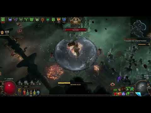 POE - Blade Vortex Poison - 80% delirium farming.
