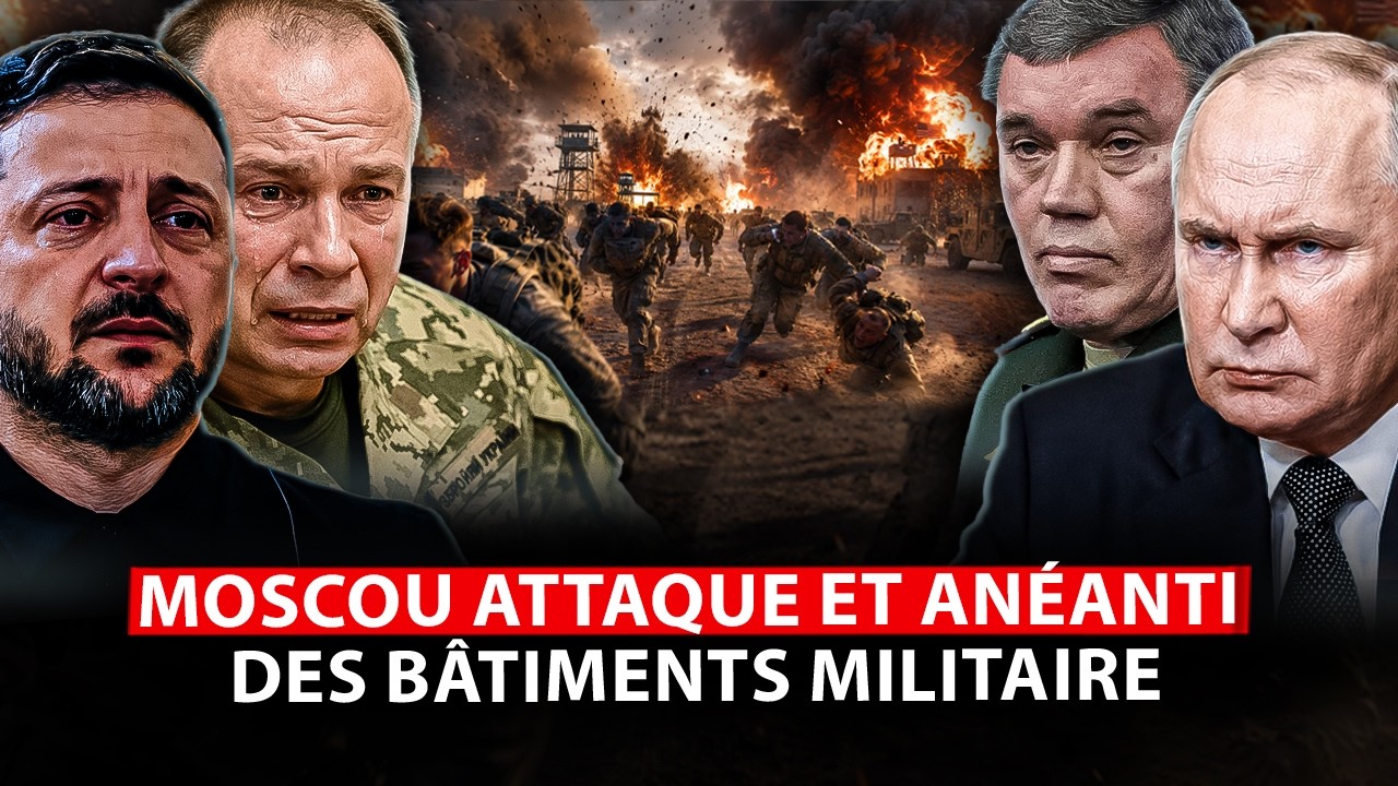 La Russie écrase au front, l'Ukraine ne tient pas le rythme.