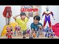 WOW Banyak Banget Koleksi Mainan Ultraman Ziyan Dan Kyo