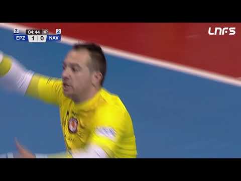 Paradas Gus ElPozo Murcia - Aspil Vidal Ribera Navarra. Play Off 1/4, J2. LNFS