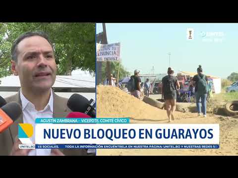 Líder cívico en Santa Cruz sobre bloqueos