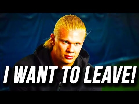 BREAKING! ERLING HAALAND WANTS TO LEAVE MANCHESTER CITY! FOOTBALL NEWS