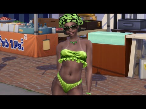 sims 4 cc download girl Destiny Brown by Bonita100 Game Video Preview