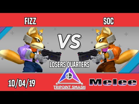 Tripoint Smash 80 - Losers Quarters - Fizz(Fox) Vs. soc(Fox)