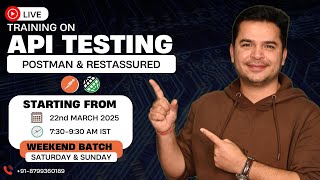 RestAssured Online Training - API Testing Using Postman and RestAssured