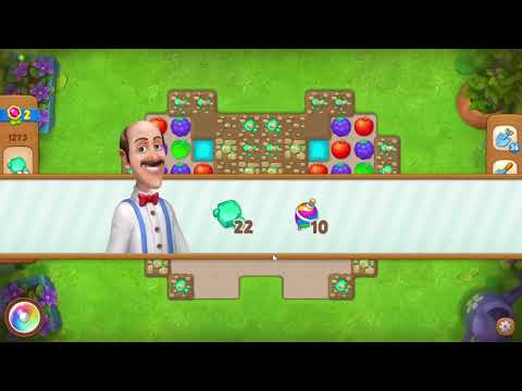 Gardenscapes 1273 Level - 14 moves - NO BooSTERS