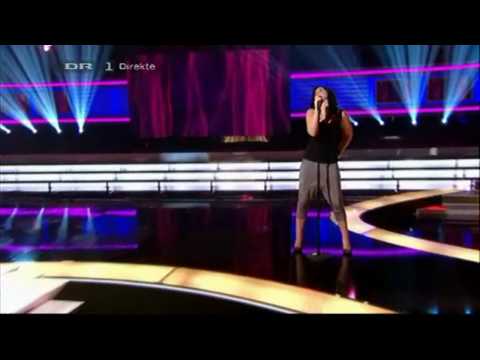 X Factor 2010 Denmark - Tine synger Pink "Just Like A Pill" - LIVE SHOW 1 [HQ]