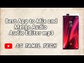 How To Mix Audio And Merge Audio With Audio Editor Best App For Audio Editing SS TAMIL TECH