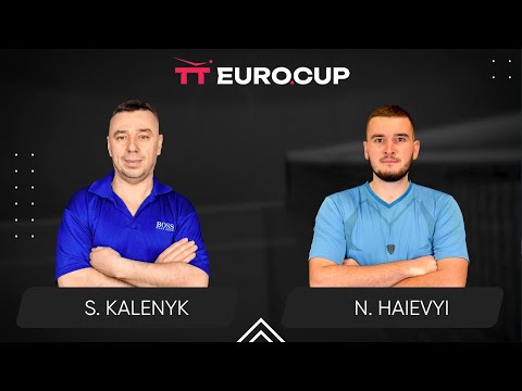 19:00 Serhii Kalenyk - Nazarii Haievyi 18.11.2024 TT Euro.Cup Ukraine Master. TABLE 3