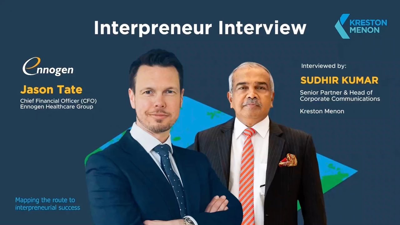 Ennogen Healthcare's Journey | Kreston Menon Interpreneur Interview
