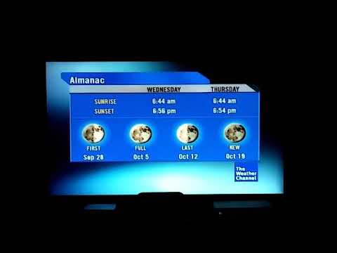 DIRECTV TWC Local on the 8s with TWC Storm Alert (September 20, 2017 3:58 PM)