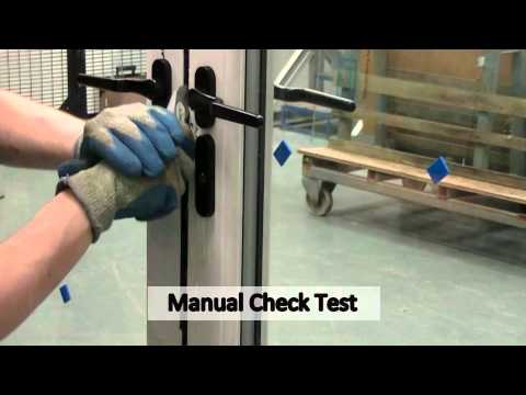 VEKA Bi-Fold door testing video