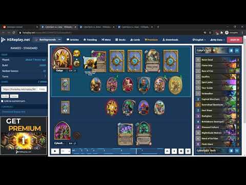 Darkglare Warlock vs Paladin Hearthstone Match Reviews for CyberSjors | Scholomance Shenanigans