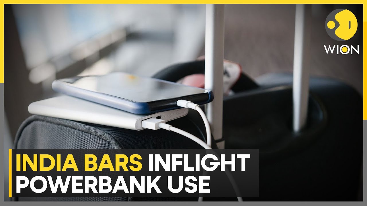 DGCA Bans Charging Devices Mid-Flight; Fires Sparked By Lithium batteries Spark Ban| WION News