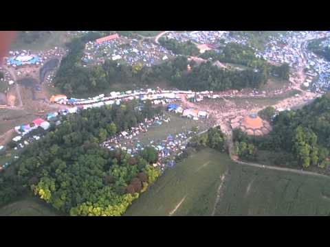 Ozora Fest 2011 in the air HD